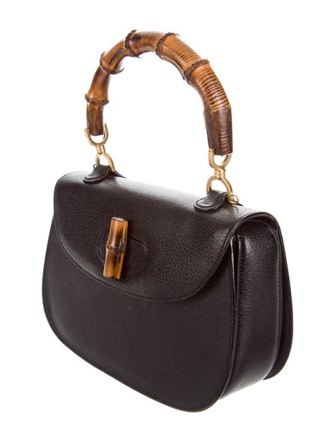 gucci bamboo handle bag vintage|gucci bamboo bag harper's.